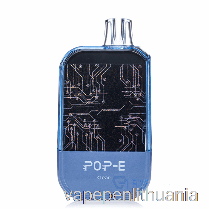 Pop-e 10000 Vienkartinis Skaidrus Vape Skystis